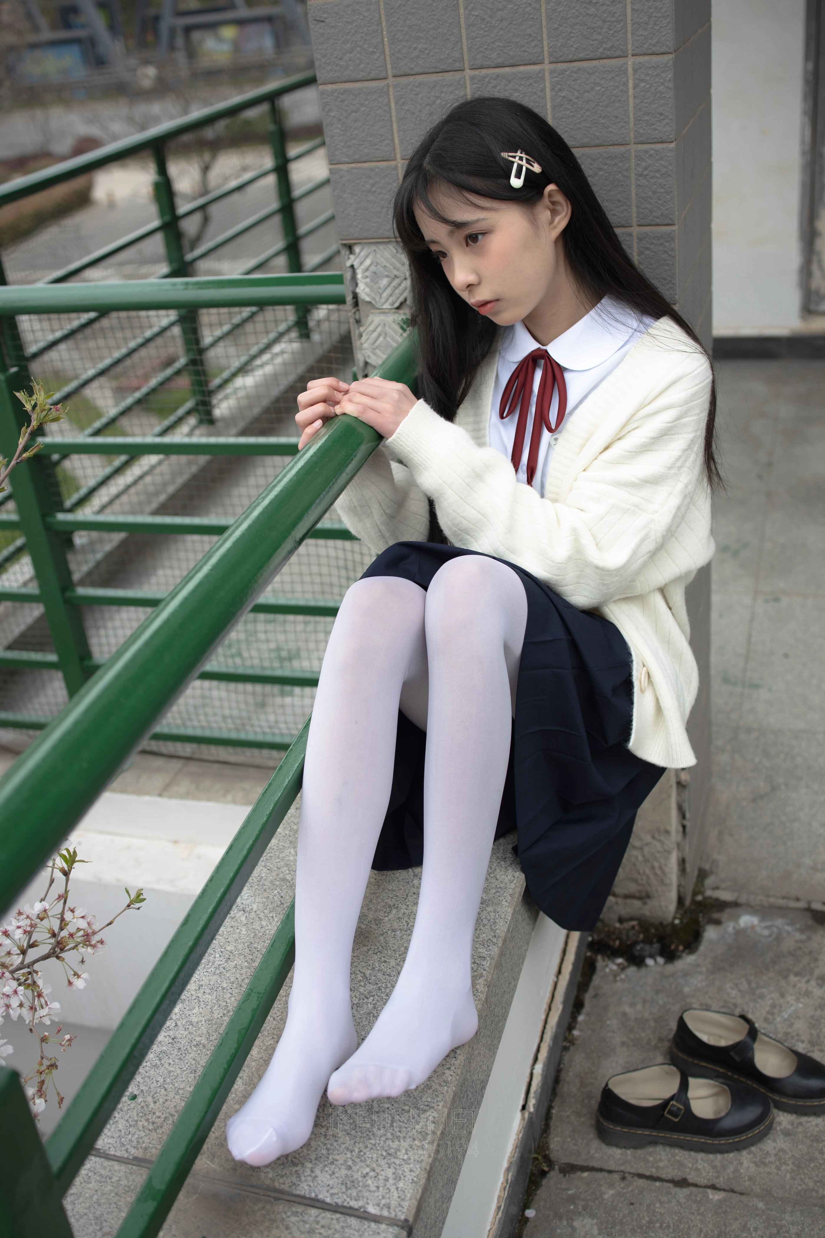 森萝财团 [JKFUN-001] 甜米 纯纯的白丝学妹 [127P 1V]插图5